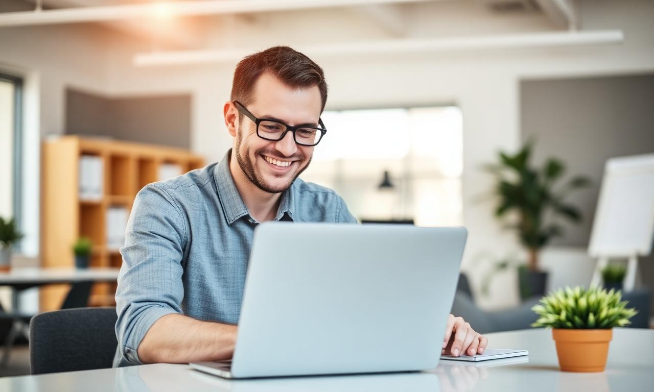 Professional experiencing sharper focus and clarity